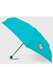 Parasol parasol kolor turkusowy - Answear.com Moschino