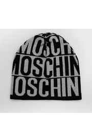 Czapka czapka wełniana kolor szary wełniana - Answear.com Moschino