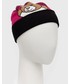 Czapka Moschino czapka wełniana kolor różowy wełniana