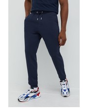 Spodnie męskie spodnie dresowe męskie kolor granatowy gładkie - Answear.com Solid