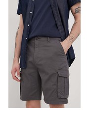 Krótkie spodenki męskie szorty męskie kolor szary - Answear.com Solid