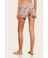 Spodnie Etam szorty piżamowe Gill Spe damskie wzorzyste medium waist