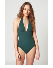 Strój kąpielowy strój kąpielowy Promesse kolor zielony miękka miseczka - Answear.com Etam