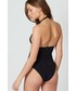 Strój kąpielowy Etam strój kąpielowy Promesse kolor czarny miękka miseczka
