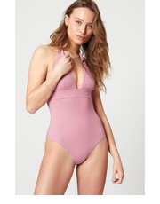 Strój kąpielowy strój kąpielowy kolor fioletowy lekko usztywniona miseczka - Answear.com Etam
