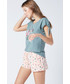 Piżama Etam - Szorty piżamowe Amarante 6505064