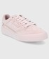 Sneakersy O’Neill ONeill Buty zamszowe kolor różowy na płaskiej podeszwie