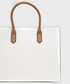 Shopper bag Aldo torebka kolor biały