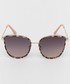 Okulary Aldo okulary przeciwsłoneczne Trirelin damskie kolor brązowy