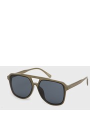 Okulary okulary przeciwsłoneczne Anser męskie kolor zielony - Answear.com Aldo
