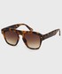 Okulary Aldo okulary przeciwsłoneczne Milicien męskie kolor brązowy