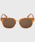 Okulary Aldo okulary przeciwsłoneczne Ocohadric męskie kolor brązowy