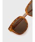 Okulary Aldo okulary przeciwsłoneczne Ocohadric męskie kolor brązowy
