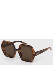 Okulary okulary przeciwsłoneczne Asenda damskie kolor brązowy - Answear.com Aldo