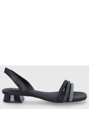 Sandały na obcasie sandały damskie kolor czarny na słupku - Answear.com Aldo
