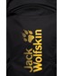 Plecak Jack Wolfskin plecak Velocity 12 kolor czarny duży z nadrukiem