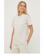 Bluzka t-shirt bawełniany kolor beżowy - Answear.com Jack Wolfskin