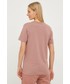 Bluzka Jack Wolfskin t-shirt bawełniany kolor różowy