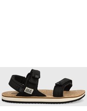 Sandały sandały Ecostride 2 damskie kolor czarny - Answear.com Jack Wolfskin