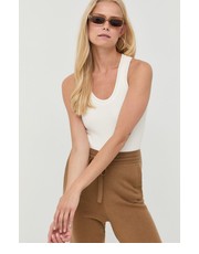 Bluzka top damski kolor beżowy - Answear.com Marella