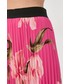 Spódnica Marella spódnica kolor różowy midi rozkloszowana