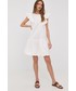 Sukienka Marella sukienka kolor biały mini prosta
