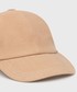 Czapka Marella czapka kolor beżowy gładka
