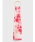 Szalik Marella szal jedwabny kolor różowy wzorzysty