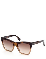 Okulary okulary przeciwsłoneczne damskie kolor brązowy - Answear.com Max Mara