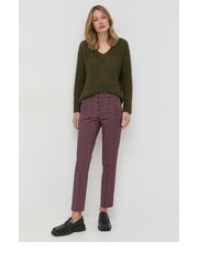 Spodnie Weekend  spodnie damskie proste medium waist - Answear.com Max Mara