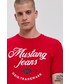 T-shirt - koszulka męska Mustang - T-shirt bawełniany