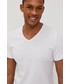 T-shirt - koszulka męska Mustang T-shirt kolor biały gładki