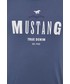 T-shirt - koszulka męska Mustang t-shirt bawełniany z nadrukiem