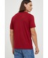 T-shirt - koszulka męska Mustang t-shirt bawełniany kolor czerwony z nadrukiem