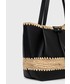 Shopper bag Patrizia Pepe torebka kolor czarny