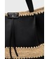 Shopper bag Patrizia Pepe torebka kolor czarny
