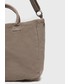 Shopper bag Patrizia Pepe torebka kolor beżowy