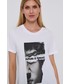 Bluzka Patrizia Pepe - T-shirt bawełniany