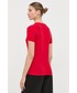 Bluzka Patrizia Pepe t-shirt damski kolor czerwony