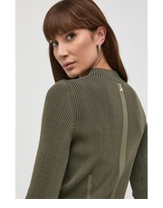 Sweter sweter damski kolor zielony lekki - Answear.com Patrizia Pepe