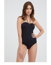 Strój kąpielowy jednoczęściowy strój kąpielowy kolor czarny miękka miseczka - Answear.com Pinko