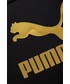 Plecak Puma plecak damski kolor czarny duży z nadrukiem