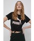 Bluzka Puma t-shirt damski kolor czarny