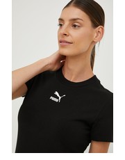 Bluzka t-shirt damski kolor czarny - Answear.com Puma