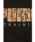 Bluzka Puma t-shirt treningowy Performance Logo kolor czarny z nadrukiem