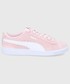 Sneakersy Puma buty zamszowe Vikky v3 kolor różowy