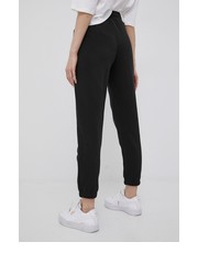 Spodnie spodnie damskie kolor czarny z nadrukiem - Answear.com Puma