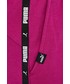 Spodnie Puma spodnie damskie kolor różowy z aplikacją