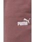 Spodnie Puma spodnie damskie kolor fioletowy gładkie