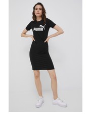 Sukienka sukienka kolor czarny mini dopasowana - Answear.com Puma